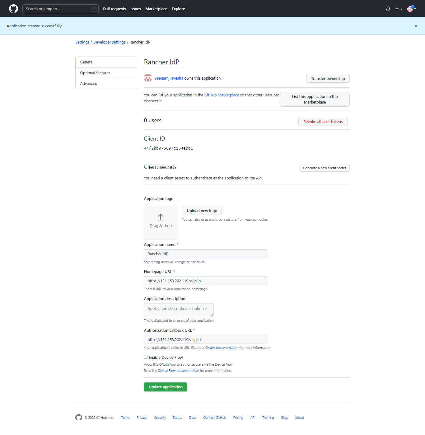 generate-client-secret-
